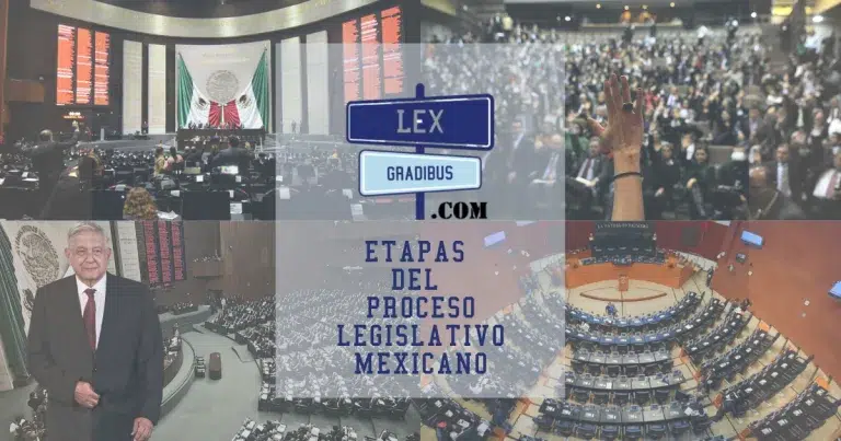 Etapas del proceso legislativo mexicano