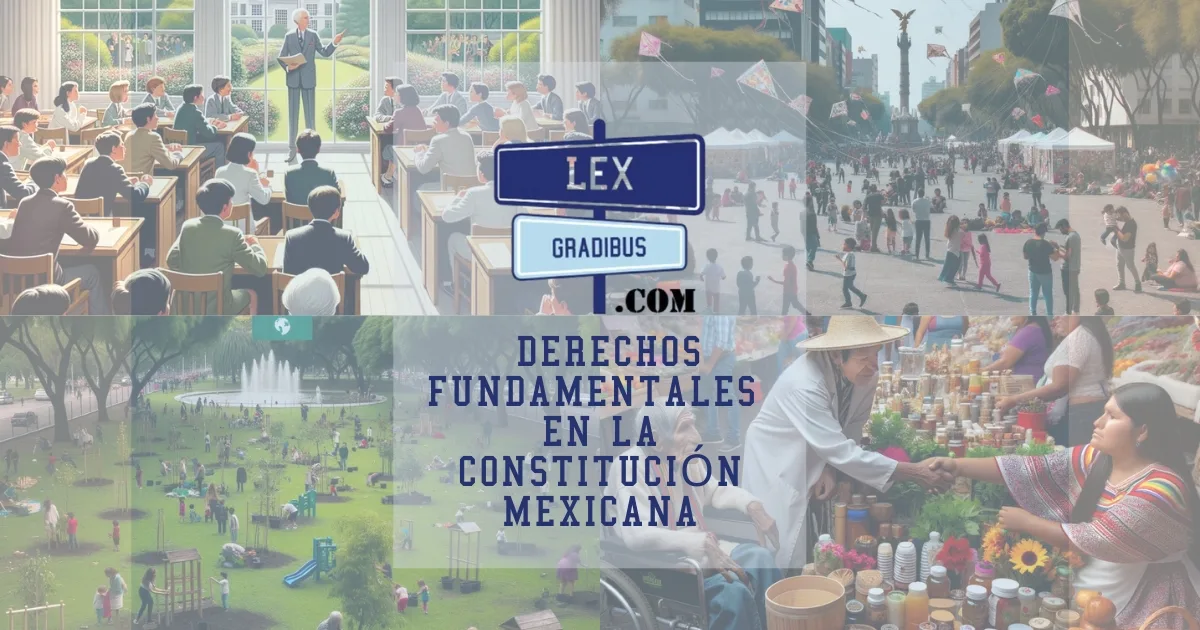 Los derechos fundamentales en la Constitución Mexicana